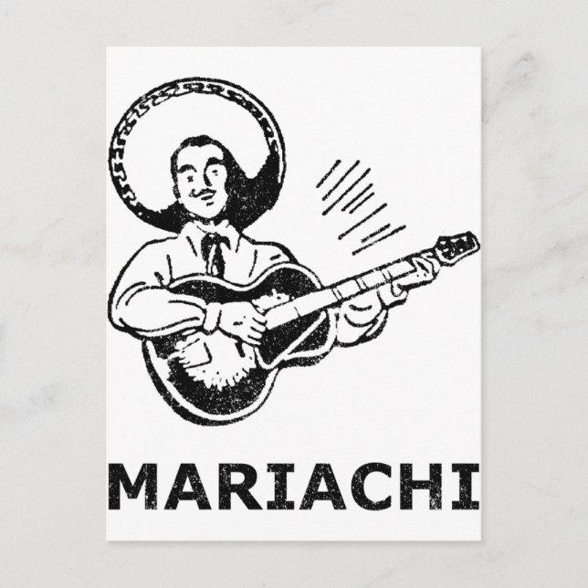 Postal Mariachi (Anverso)