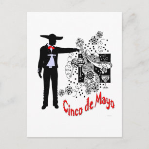Postal Mariachi-Cinco de Mayo