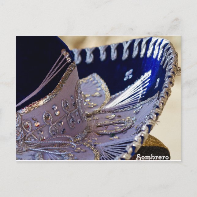 Postal Mariachi Sombrero (Anverso)