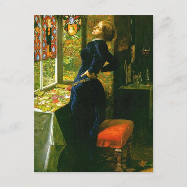Postal Mariana de Millais (Anverso)
