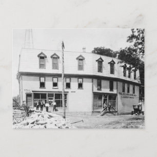 Postal Marianna Pennsylvania Hazlett Billar 1910