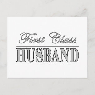 Postal Maridos elegantes y elegantes: Marido de primera c