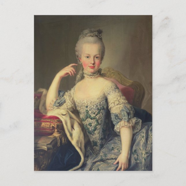 Postal Marie Antoinette (Anverso)