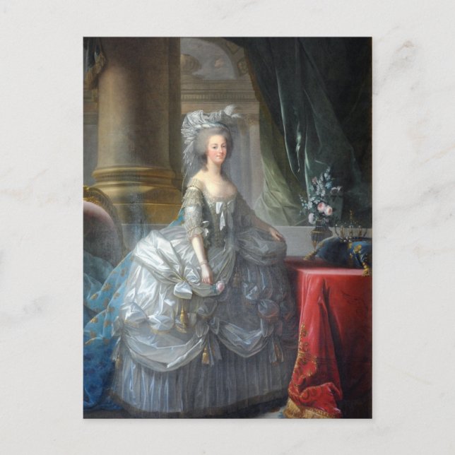 Postal Marie Antoinette (Anverso)