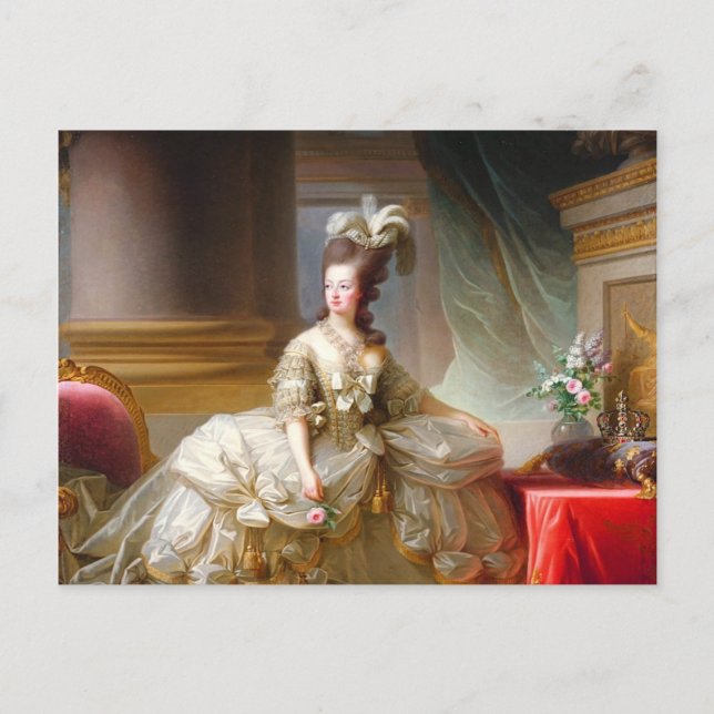Postal Marie Antoinette (Anverso)