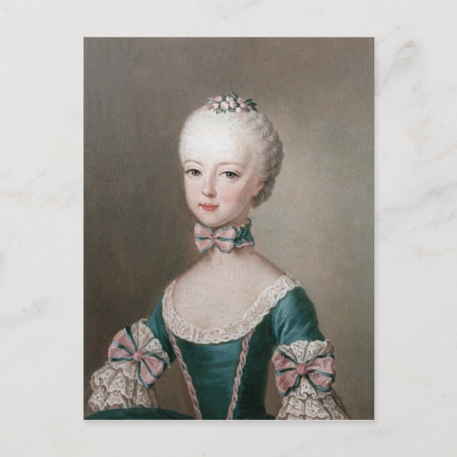 Postal Marie Antoinette (Anverso)