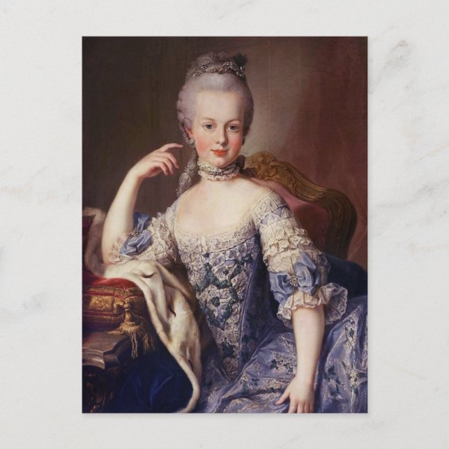 Postal Marie Antoinette (Anverso)