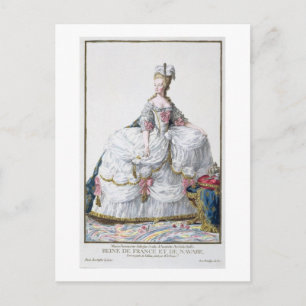 Postal Marie Antoinette (1752-93) de "Receuil des Estam"