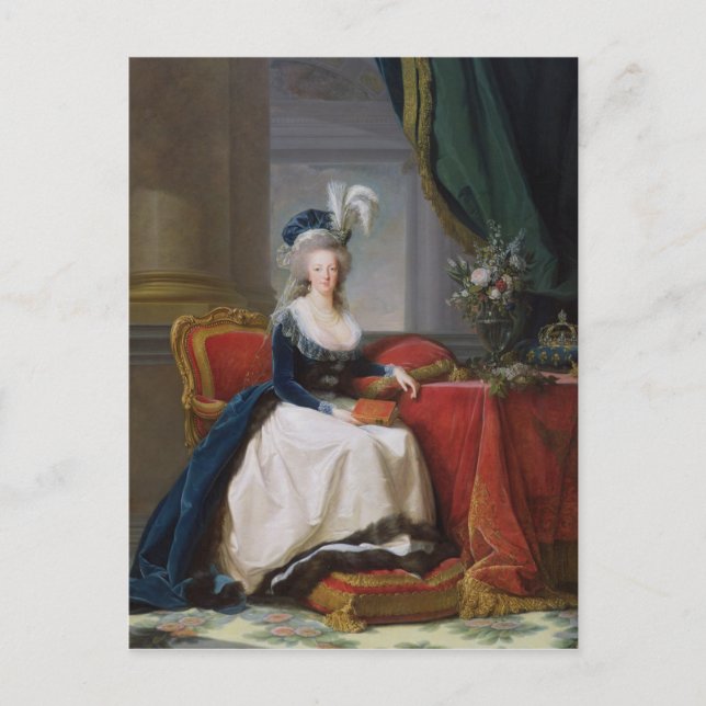 Postal Marie-Antoinette 1788 (Anverso)