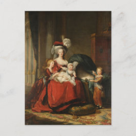 Postal Marie Antoinette & Children Le Brun Bella Artes