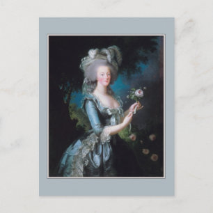 Postal Marie Antoinette Elisabeth Vigee-Lebrun Bella Arte