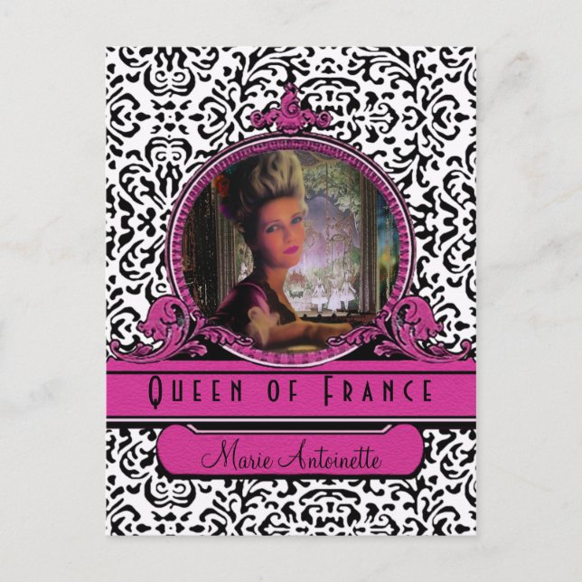Postal Marie Antoinette II ~ Postcard (Anverso)