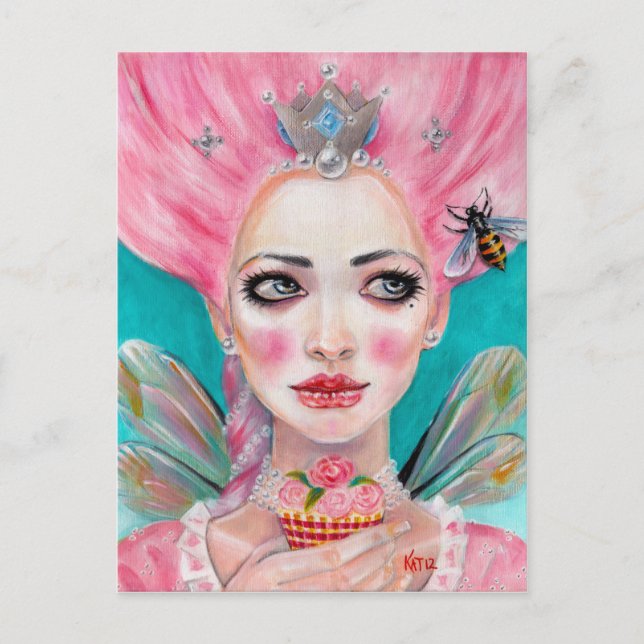 Postal Marie Antoinette Queen Bee (Anverso)