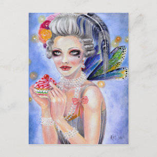 Postal Marie Antoinette - Reina de pasteles