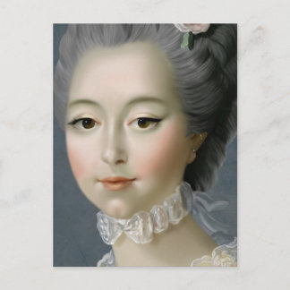 Postal Marie Antoinette – Romantic Rococo Portrait