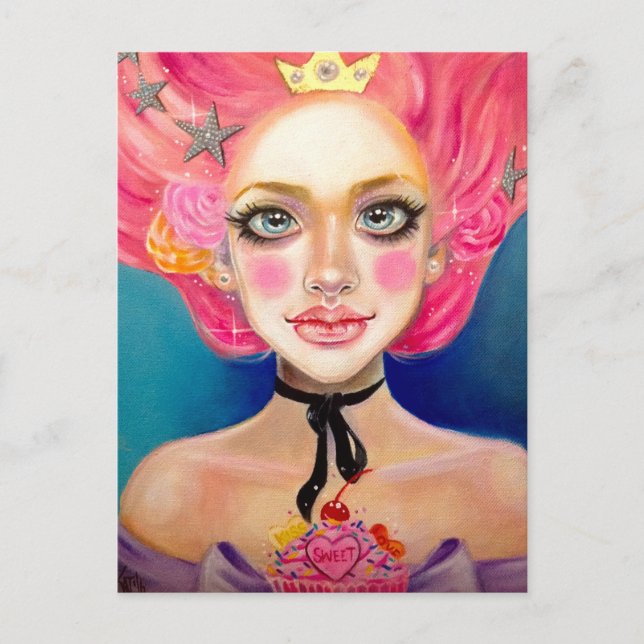 Postal Marie Antoinette Sweetie (Anverso)