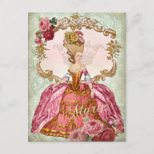 Postal Marie Antoinette Verseilles