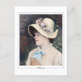 Postal Marie Bashkirtseff #6 - Postcard Bella Artes