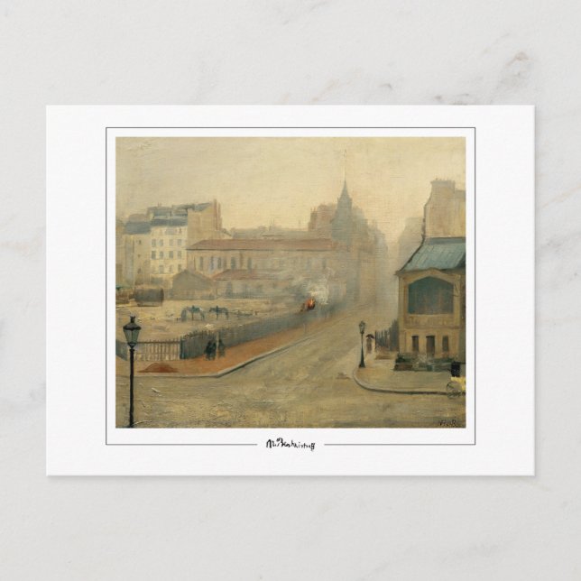 Postal Marie Bashkirtseff #7 - Postcard Bella Artes (Anverso)