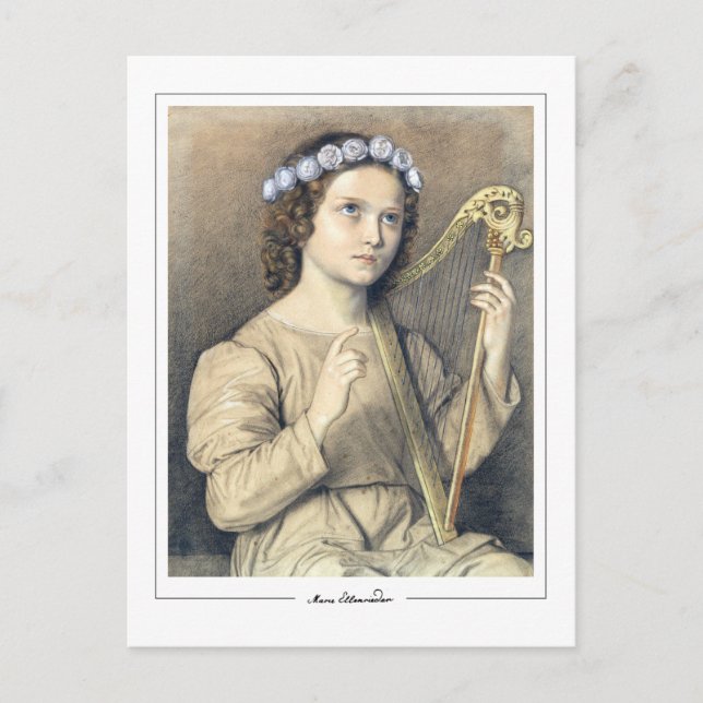 Postal Marie Ellenrieder #5 - Postcard Bella Artes (Anverso)