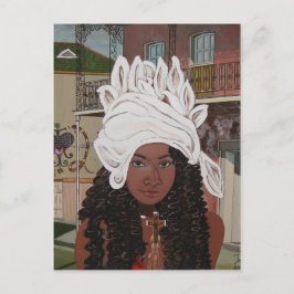 Postal Marie Laveaux en el barrio francés