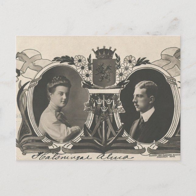 Postal Marie Pavlovna, Gran Duquesa de Rusia #063 (Anverso)