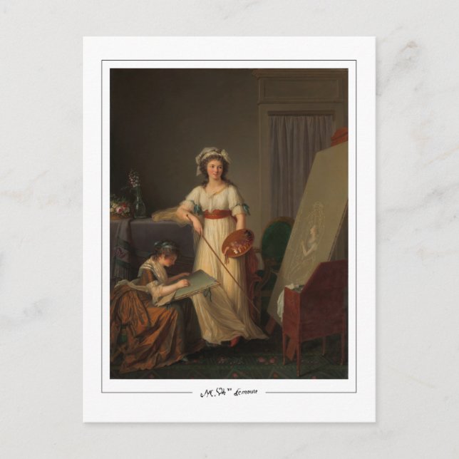 Postal Marie-Victoire Lemoine #1 - Postcard Bella Artes (Anverso)