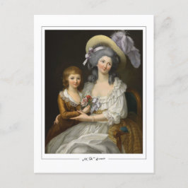Postal Marie-Victoire Lemoine #2 - Postcard Bella Artes