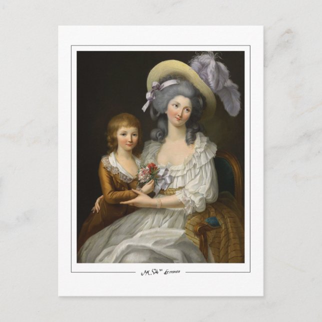 Postal Marie-Victoire Lemoine #2 - Postcard Bella Artes (Anverso)