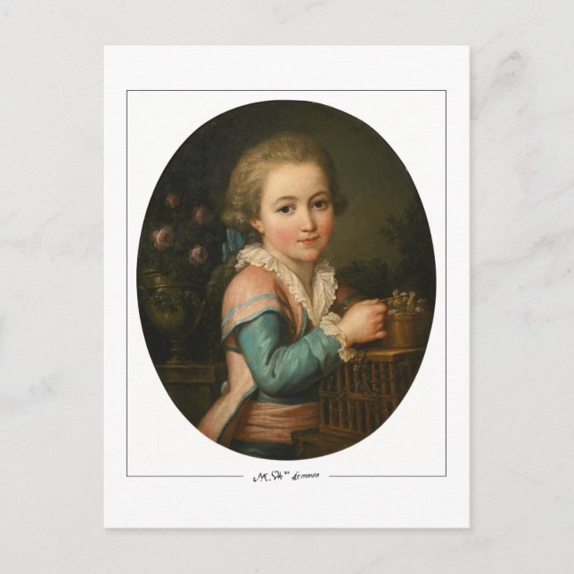 Postal Marie-Victoire Lemoine #3 - Postcard Bella Artes (Anverso)