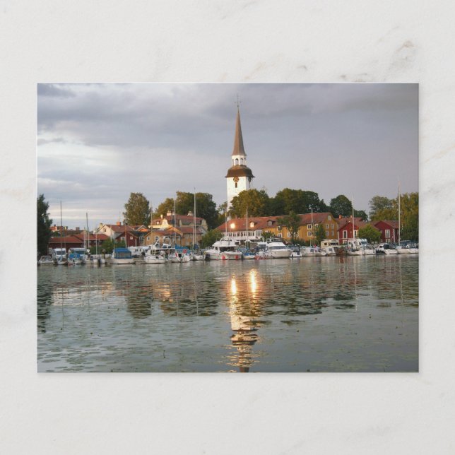 Postal Mariefred Schweden (Anverso)