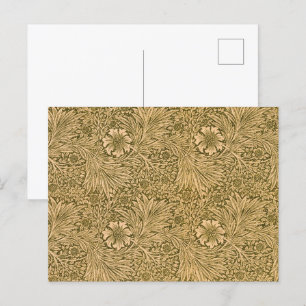 Postal Marigold, Fondo de pantalla de flores por William