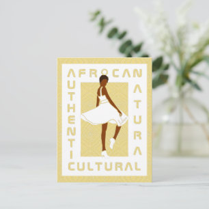 Postal Marilyn MonFRO AFRoCA Afro África Mujer negra
