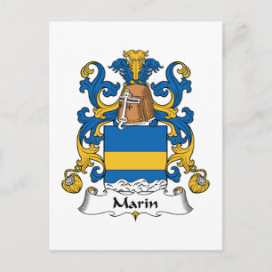 Postal Marin Family Crest