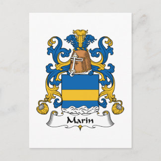 Postal Marin Family Crest