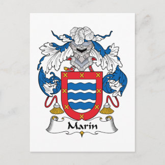 Postal Marin Family Crest