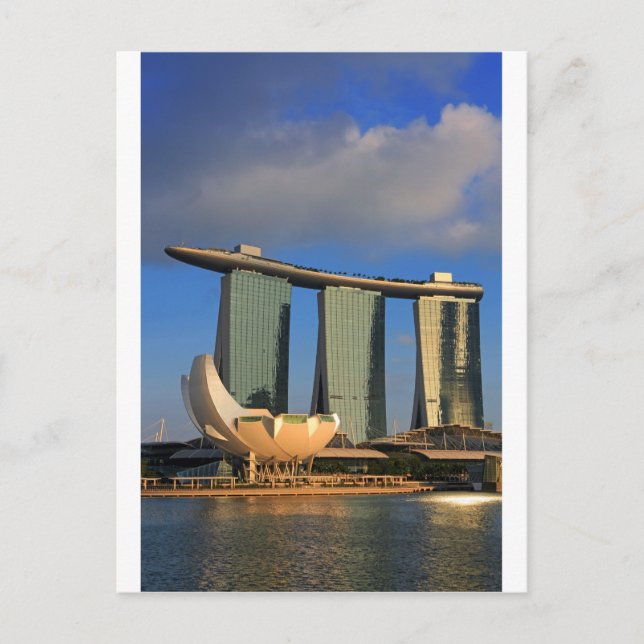 Postal Marina Bay Sands Singapore (Anverso)