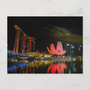 Postal Marina Bay, Singapur - Postcard