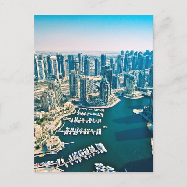 Postal Marina de Dubai (Anverso)