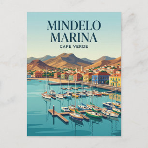 Postal Marina de Mindelo Cabo Verde