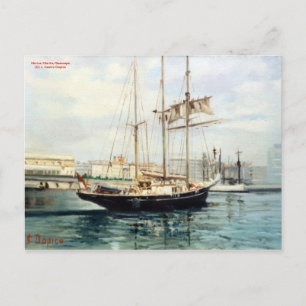Postal Marina/Mariña/Seascape