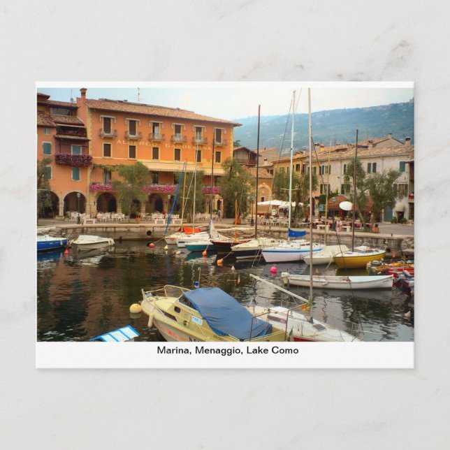 Postal Marina, Menaggio, Lago Como (Anverso)