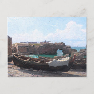 Postal Marina Piccola en la isla de Capri, Italia por Has