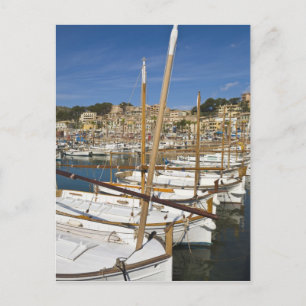 Postal Marina, Port de Soller, costa oeste, Mallorca,
