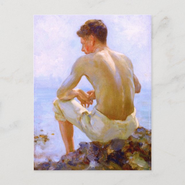 Postal Marinero joven (Anverso)