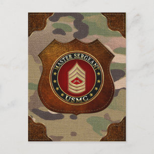 Postal Marines de EE.UU.: Sargento mayor (USMC MSgt) [3D]