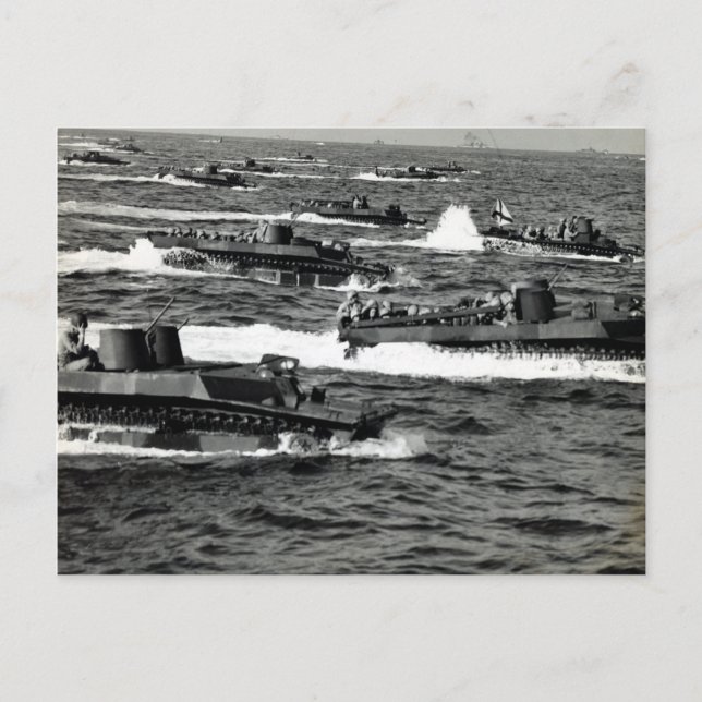 Postal Marines estadounidenses de la Segunda Guerra Mundi (Anverso)