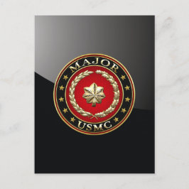 Postal Marines Estadounidenses: Mayor (USMC Mayor) [3D]