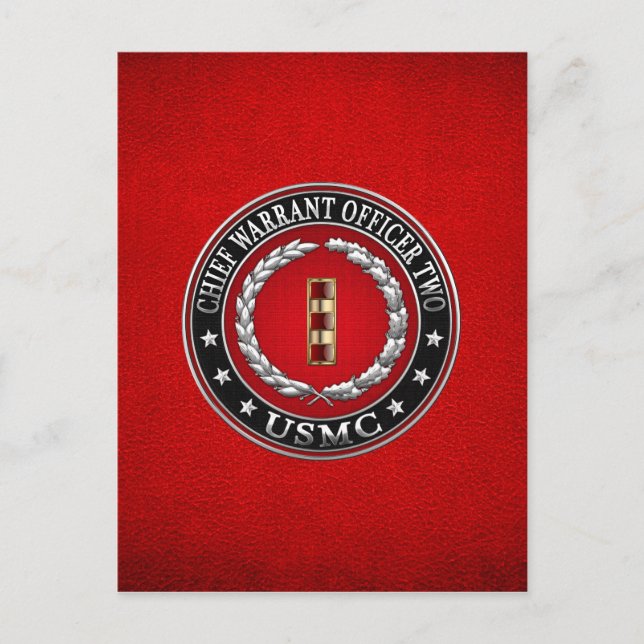 Postal Marines Estadounidenses: Orden Principal Dos (USMC (Anverso)