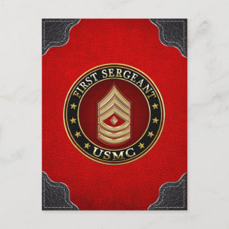 Postal Marines Estadounidenses: Primer Sargento (USMC 1st
